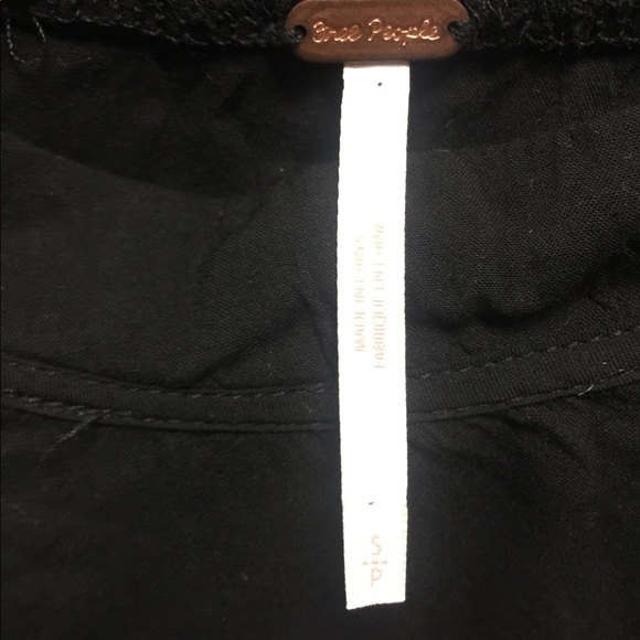 Free People Sweetest Thing Black Thermal - Picture 6 of 13